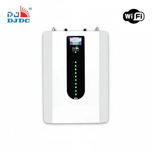 DJDC Dongjin 25.6V 100Ah Lithium-Ion LiFePO4 Wall-Mounted Battery with WiFi & Bluetooth 2.56kw- IP32