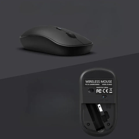 Wireless Mouse Wisfox E-702 Wireless Mouse Silent Click Universal Compatibility