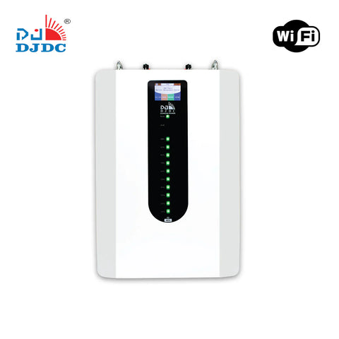 DJDC Dongjin 51.2V 100Ah Lithium-Ion LiFePO4 Wall-Mounted Battery with WiFi & Bluetooth - 5.12kW - IP32