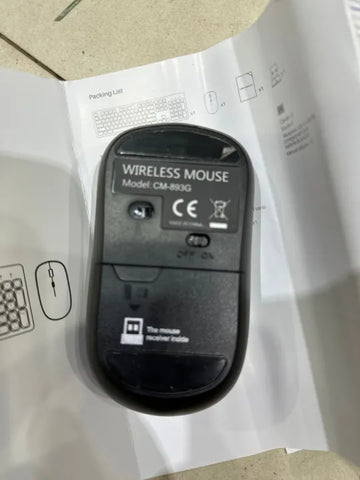 Wireless Mouse Wisfox E-702 Wireless Mouse Silent Click Universal Compatibility