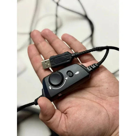 Gaming Headphone DEXP Storm Pro V2 Gaming Headset with RGB, MIC & USB PORT HEADPHONE