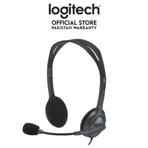Logitech H111 Stereo Business Headset with Adjustable Headband