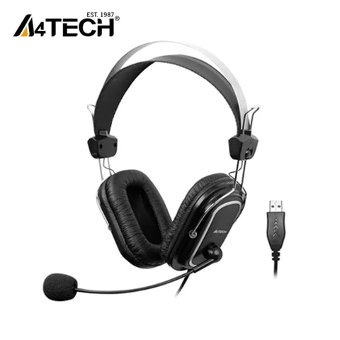A4Tech HU-50 Headphones - Comfort Fit Stereo USB Headset