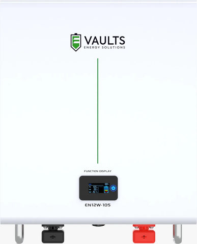Vaults Energy 12V 105Ah Lithium Battery – 1.3kW Deep Cycle Backup for Solar & Inverters