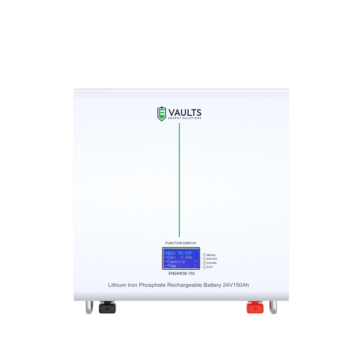 Vaults Energy 24V 105Ah Lithium Battery – 2.7kW High-Performance Solar Storage