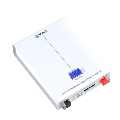 Vaults Energy 24V Pro 105Ah Smart Lithium Battery – 2.7kW with Built-In WIFI Monitoring