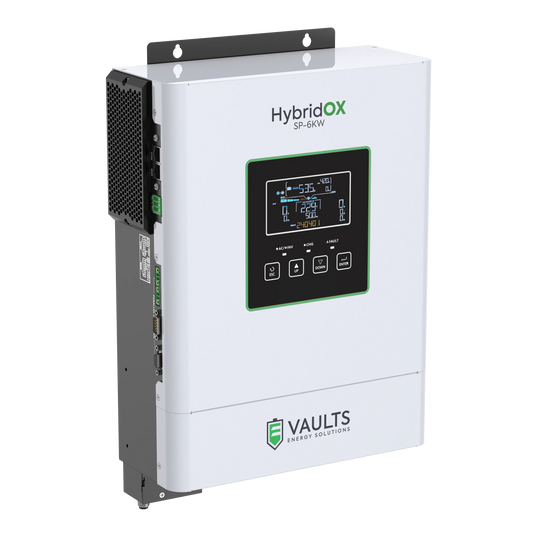 Vaults Energy 4kW Hybrid Solar Inverter – 5000W PV Input, Smart MPPT, Full Home Backup