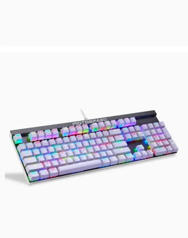 MOTOSPEED CK103 RGB LED Backlit Wired Mechanical Gaming Keyboard