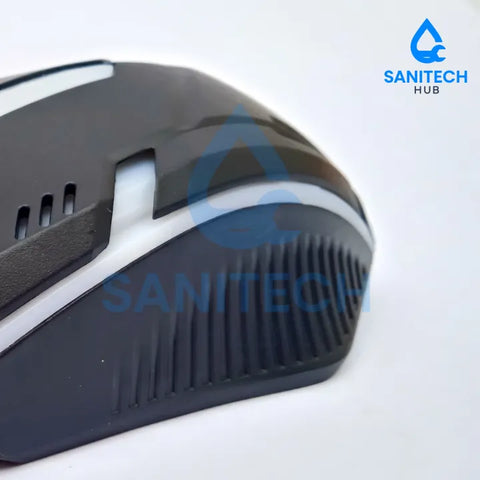 Carez W110 Wired Gaming Mouse | RGB Light | 4 DPI Levels | Ergonomic USB Mouse for Gaming & Office