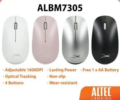 ALTEC Lansing Wireless Mouse ALBM7305