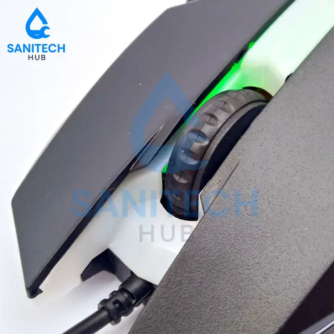 Carez W110 Wired Gaming Mouse | RGB Light | 4 DPI Levels | Ergonomic USB Mouse for Gaming & Office