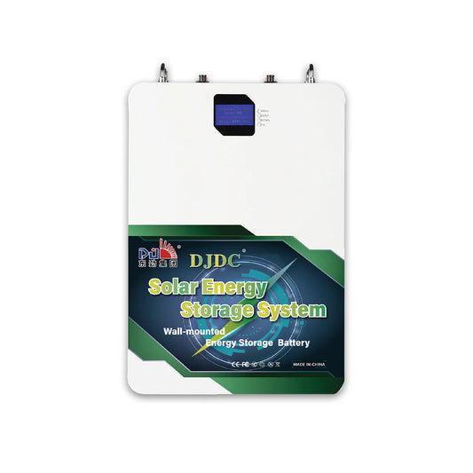 DJDC Dongjin 51.2V 100Ah Lithium-ion LiFePO₄ Battery – 5.12kWh – IP32 – Wall-Mounted